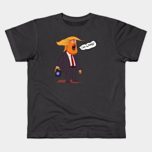 Trump "I'm Lying" cartoon Kids T-Shirt